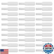 Cable Labels by Wrap-It Storage, Large, White (30-Pack) Write On Cord Labels,