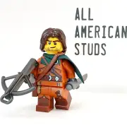 LEGO Castle Rogue Ranger Knight Minifigure Dungeons Series Bard Crusader D&D