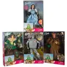 Wizard Of Oz 1999 NRFB 4 Barbie Set: Dorothy, Tin Man, Scarecrow & Cowardly Lion