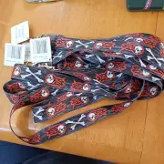 LANYARD Party favor Halloween Skull flaming crossbones motorcycle 5 Pirate theme