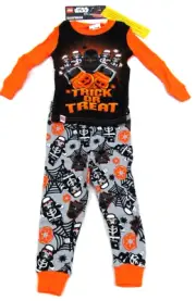 Lego Star Wars Boy's Size 2T Long-Sleeve 2-Piece Halloween Matching Pajama Set