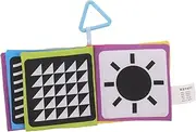 UPKOCH 1set Soft Cloth Book for Toddlers Early Development Sensory Toy for Boy Girl High Contrast Designs for Visual Stimulation Safe and Durable for Learning and Cognitive Skills