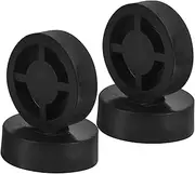 HOMSFOU 4pcs Speaker Spikes Pads Isolation Feet for Subwoofer Amplifier Turntable Rubber Floor Protectors No Fade