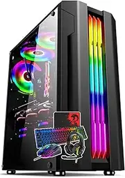 T Gear Computer System Desktop Gaming PC Gaming Tower Intel Core i5 11400F 16GB RAM 240GB SSD 1TB HDD RTX 3070 Ti