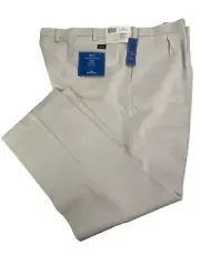 Dockers Classic Fit Original Khaki Pants Men's Size 48 x 34 Pleated Front NWTs