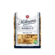 La Molisana RIGATONI Bronze Die, n°31 - Durum Wheat, Non-GMO - 16 oz(Pack of 12)