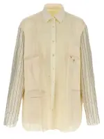 [Maison Margiela] Maison Margiela-Anonymity Of The Lining Camicie Beige-Uomo 50IT