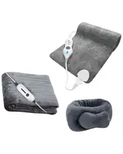 Pursonic Electric Soft Microplush Heated Throw Blanket
