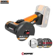 WORX 20V CHOPPER Mini Angle Grinder (Battery & Charger sold separate) - WX801.9