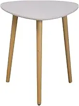 Practical Density Fiberboard Coffee Table Modern Triangular Coffee Table Suitable for Bedroom Balcony Living Room Coffee Table Sturdy