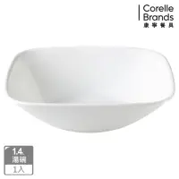 在飛比找momo購物網優惠-【CORELLE 康寧餐具】純白方型1.4L湯碗(2348)