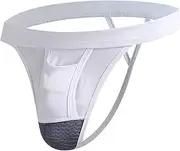 [PAILILONG] Men's Functional Thong Separate T-Back Sexy High Stretch G-String Soft Under Panties for Men