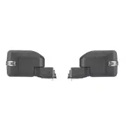 1Pair Universal 3mm Lamp Bead Foldable Rearview Mirror for 1/10 RC Crawler Car c