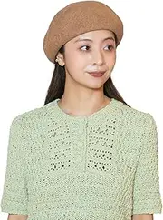 [CA4LA] Kashira DOU01988 Men's Beret, Simple, Daily Style, Autumn, Casual, Beautiful, Classical, Adjustable Size