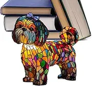 Animal Table Lamp - Dog Shaped Retro Resin Nursery Light | Soft Lighting Decor for Dorm Bedroom Kids Rooms, Teenager Ro-om with Warm Glow for Everyday Use and Special Occasions Living Room