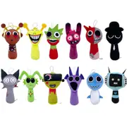 Catzon 12Pcs Game Plush Toys Soft Stuffed Animal Pillow Figure Doll Birthday Gifts for Adult Kids-B