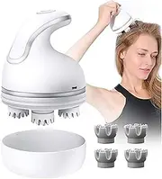 AnnuoYi Electric Scalp Massager,Handheld Cordless Electric Hair Scalp Massage,for Relaxing Neck Arm Leg Scalp Face Improve Blood Circulation
