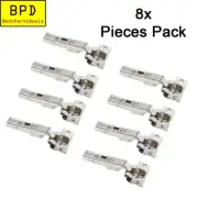 8 Pk CLIP top BLUMOTION 110° Overlay - Soft Close Screw-on Hinges BLUM 71B3550