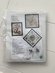 Artcraft Concepts Pastel Fingertip Towel Crewel Kit Qty 2 11-1/2” x 20” each NEW