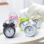 Retro Loud Alarm Clock Double Night Light Children Room Bedroom Decoration