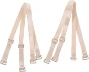 [VALICLUD] 2 Pair Bra Straps Women Elastic Bra Extender Soft Anti-slip Shoulder Straps for Vest Top Comfortable Replacement Band