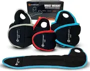 Pair of Wrist Weights With Hole for Thumb, Great for Running & All Kind of Cardio Exercises