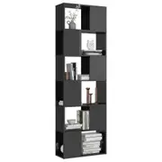 Bookshelf Room Divider Display Cabinet Bedroom Partition Bookcase 60x24x186cm