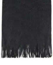 Madden Womens 72x22'' Super soft Knit Muffler Winter Scarf Italy , Black