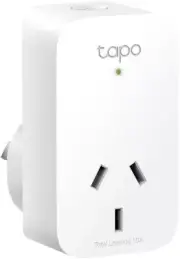 Tapo Mini Smart Wi-Fi Plug, Smart Home Safety Protection , Energy Monitoring, Re