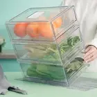 Drawer Type Container Convenient Reliable Drawer Storage Case Fruits Eggs