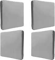 4Pcs 24×24in Patio Cushion Cover Waterproof Patio Sofa Cushion Cover Patio Cushion Slipcover Outdoor Couch Slipcover Patio Cushion Covers Replacement with Zipper Closure for Patio Outdoor