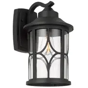 Lenore 215 Outdoor Black Wall Lights Modern Lighting Telbix IP43