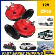 2x Universal 12V 300DB Super Train Speaker Horn For Truck Car Boat Motorcycle (for: BMW)