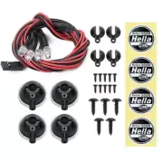 rc rock crawler parts accessories scale led Spotlight x 4 Roof 1/10 scx10 hpi