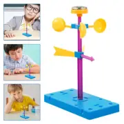 Weather Vane Wind Direction Instrument Aerodynamic Toys Diy Assembly Child
