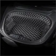 Liners Trunk Carpets Front and Rear Trunk Mat Car Leather Storage Mat Bottom Protector Interior Decoration for Tesla for Model 3 2020-2023(Front pad)