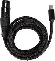 USB C to XLR Female Cable, Type C to Microphone Cable Recording Line Compatible with for OS X, for Windows 98se 2000 XP , for Windows7, for Windows 8 (2m)