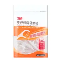 在飛比找momo購物網優惠-【小麥購物】3M 雙線細滑牙線棒 42入/包(牙線 剃牙棒 