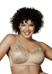 Playtex 18 Hour Ultimate Lift & Support Wireless Bra size 38DD 4745 Beige NEW