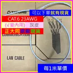 ☆灰色-現貨★24小時發貨☆ 大同原廠 CAT.6 23AWG 室內灰皮 高速 網路線 CAT6 UTP 電競級 易拉箱