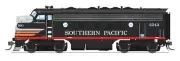Broadway Limited 6694 EMD F7A, SP 6244, Black Widow Scheme, Paragon4 Sound/DC/DC