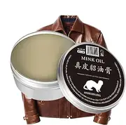 [Generic] Leather Care Balm, Leather Care Refurbishing Cream, Long Lasting Leather Maintenance Tool for Sofas, Car Interiors, Bags, Clothing, Saddles, Shoes