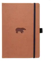 Dingbats* Wildlife A4+ Brown Bear Notebook - Graph (Wildlife) [Hardback]