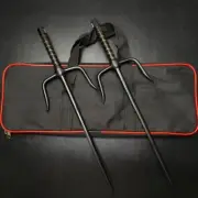 New M size Ryukyu Black ancient style Sai Karate ninja TURTLES Kobudo Japan