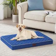 Orthopedic Dog Beds for Large Dogs, Velvet Plush Pet Beds with Removable Wash...