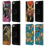 JUSTICE LEAGUE DC COMICS HAWKMAN COMIC ART LEATHER BOOK CASE FOR iPOD TOUCH
