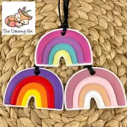 Autism Chewy Necklace - Chewie Tube Sensory Chew ASD ADHD SPD Rainbow
