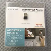 Belkin - Bluetooth USB Adapter w/Kodak Picture Upload Technology