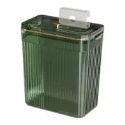 Heavy Duty Trash Storage Bin Modern Hanging with Lid for Capacity under Sink