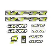 DYNO - 1992 VFR decal set for blue frame - old school bmx